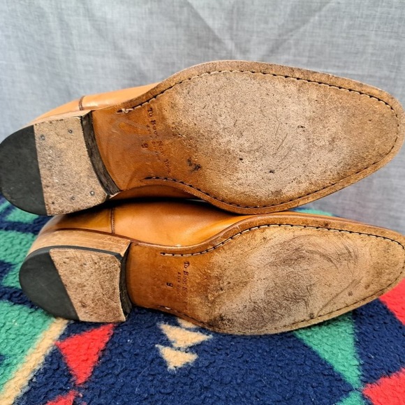 To Boot New York Size 9 Men Leather Brown Chukka Boots 485-1 - Picture 6 of 15